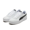 PUMA PUMA حذاء نسائي رسمي جديد ذو نعل سميك باللون الأبيض حذاء رياضي كاجوال SKYE 374764