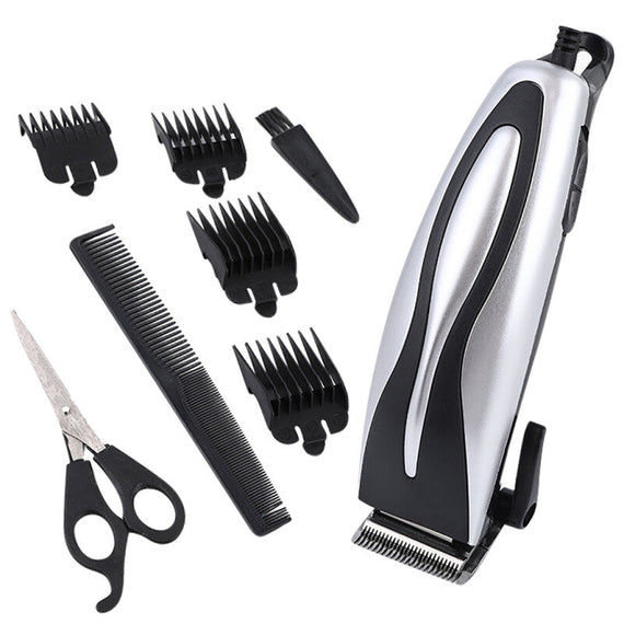 Professional Premium Electric Hair Groomer - Silver