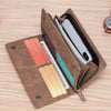 KM-107 Premium Leather Wallet for Men - Brown