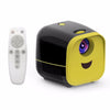 1080P Mini LCD High Quality Kids Projector - Black