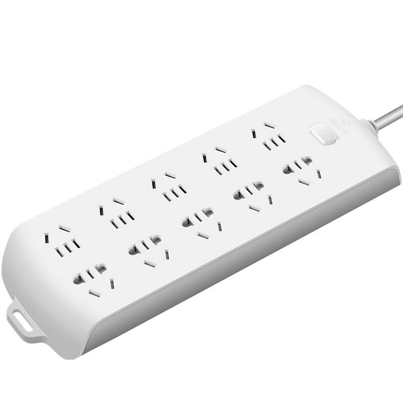 10 Controls Premium 5m Surge Protectors - White