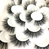 10 Pairs Luxury 6D False Strip Eyelashes - Black