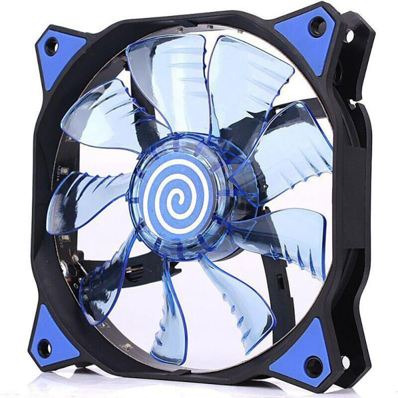 120mm,12CM Fan,12VDC 3P IDE 4pin Led Cooling Fan - White