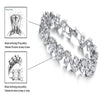 18K High Quality Fashion Jewelry - Transparent