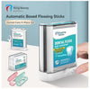 KT-12-25-01 High-grade floss box, ultra-fine toothpick floss, press type automatic pop-up flossing floss stick