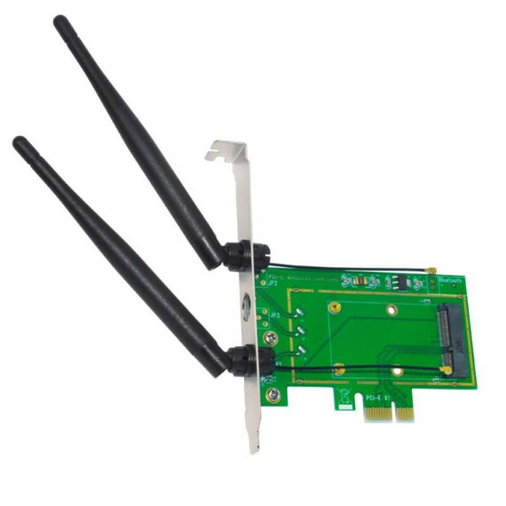 Assembled Premium 2 Antennas Wireless Network Card - 4U
