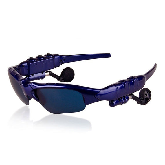 2020 Bluetooth V4.1 Portable Sunglasses - Blue