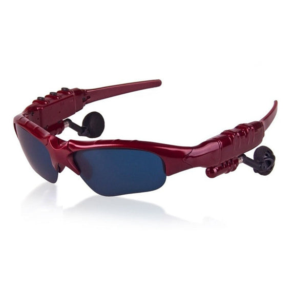 2020 Bluetooth V4.1 Portable Sunglasses - Red