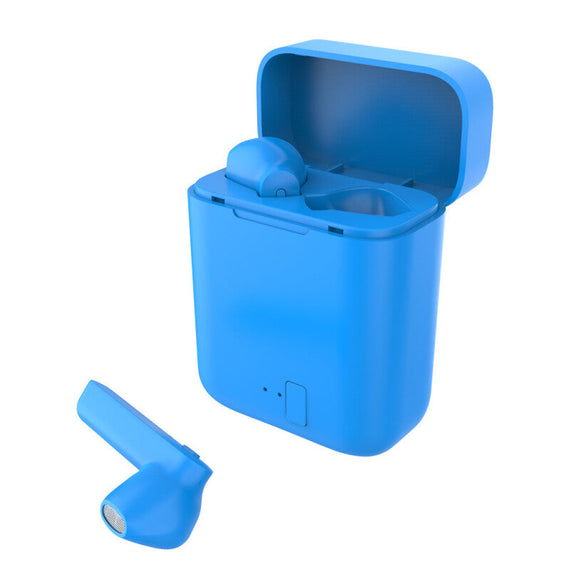Mini Premium Bluetooth 5.0 Earbuds - Blue