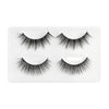 2 Pairs 3D Soft Curly Long False Eyelashes - Black