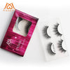 2 Pairs 3D Soft Curly Long False Eyelashes - Black