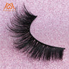 2 Pairs 3D Soft Curly Long False Eyelashes - Black