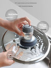 KT-12-25-04 Automatic Liquid Filling Pot Brush, Dishwashing Brush, Pot Washing Brush, Press to Clean Pot Brush