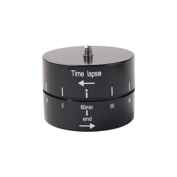 360 degree Portable Tilt Head Rotating Automatic Timer - Black