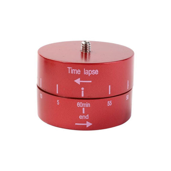 360 degree Portable Tilt Head Rotating Automatic Timer - Red