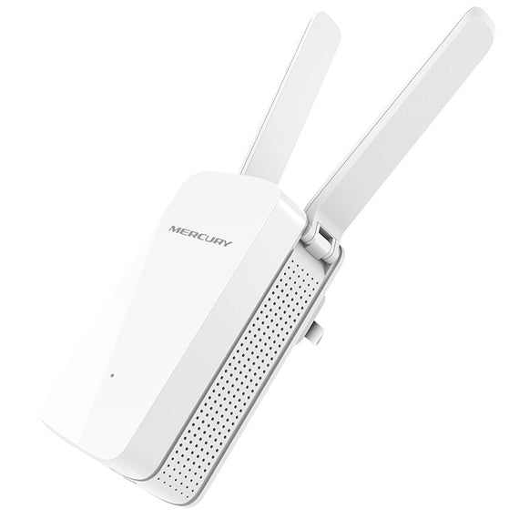 Mercury Premium Dual Antenna Wifi - أبيض