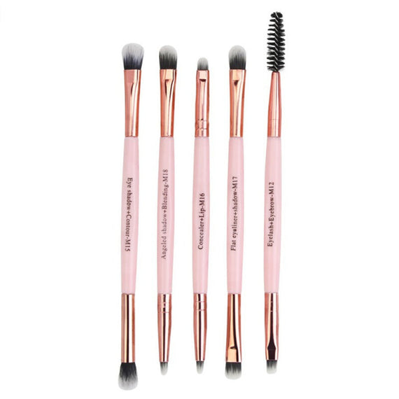 Eyeshadow Smudge Brush Set - Light Pink