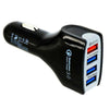 USB 4.2A Premium Fast Car Charging Adapter -Black+White