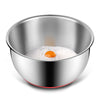 Cooking King Premium Thick Stainless Pots - Red