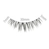 5 Pairs Cross False Water Thick Eyelashes - Black