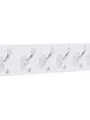 KT-12-26-015 Kitchen & Bathroom Hooks, Hooks, Hooks, No Hole Punching, Extended Row Hooks- 5 Pieces