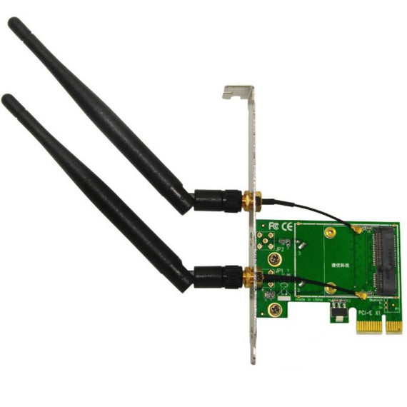Removable Premium 2 Antennas Wireless Network Card - 2U