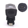 300LM Waterproof USB Premium LED Bicycle Flashlight - Black