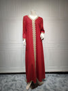 KT-12-28-1001 Latest Netflix Style Popular Fashion Temperament Women's Clothing Kaftan