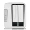 F2-421 Premium Dual Disk Network Storage Server - White