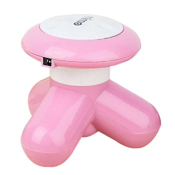 Mini Triangle USB Handled Massager - Pink