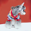 Pet trendy brand autumn and winter clothes Teddy Bichon Fadou Schnauzer clothes Christmas Snow White dog clothes