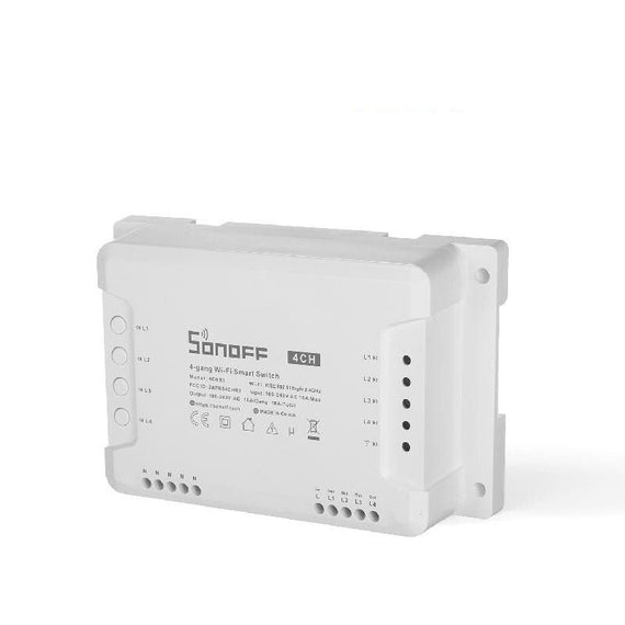 Sonoff 4CH R3-4gang Wi-Fi Premium Smart Switch - White