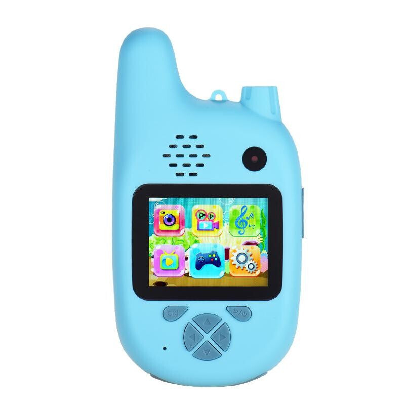 8MP Premium Children Camera Walkie Talkie - Blue