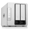 F2-421 Premium Dual Disk Network Storage Server - White