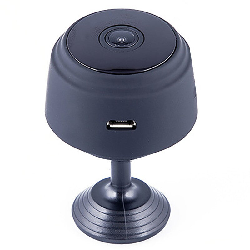 A9 2.4G 1080p High Quality Night Vision Mini Camera - Black