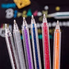 Color Glitter Gel Pens 0.38mm Neutral Pen Writing Drawing Painting