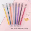 Color Glitter Gel Pens 0.38mm Neutral Pen Writing Drawing Painting