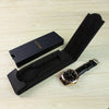 YAZOLE Watch Box Black Long Watch Folding Box Watches Packaging Gift Boxes for Bracelet Jewelry Presents