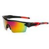 Yusha new outdoor men and women explosion-proof reflective sunglasses