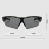 Yusha new outdoor men and women explosion-proof reflective sunglasses