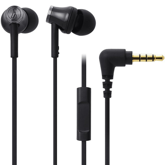 ATH-CK330iS Premium Earphones With Microphones - Black