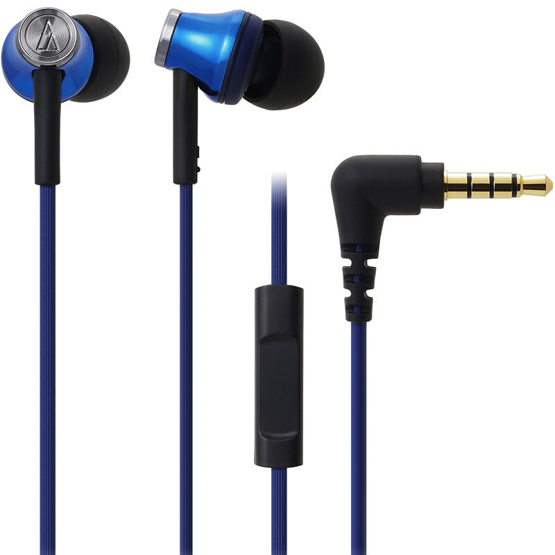 ATH-CK330iS Premium Earphones With Microphones - Blue