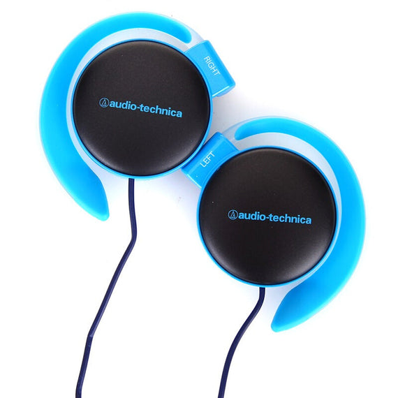 ATH-EQ300M Premium Ear Hold Headphones - Blue