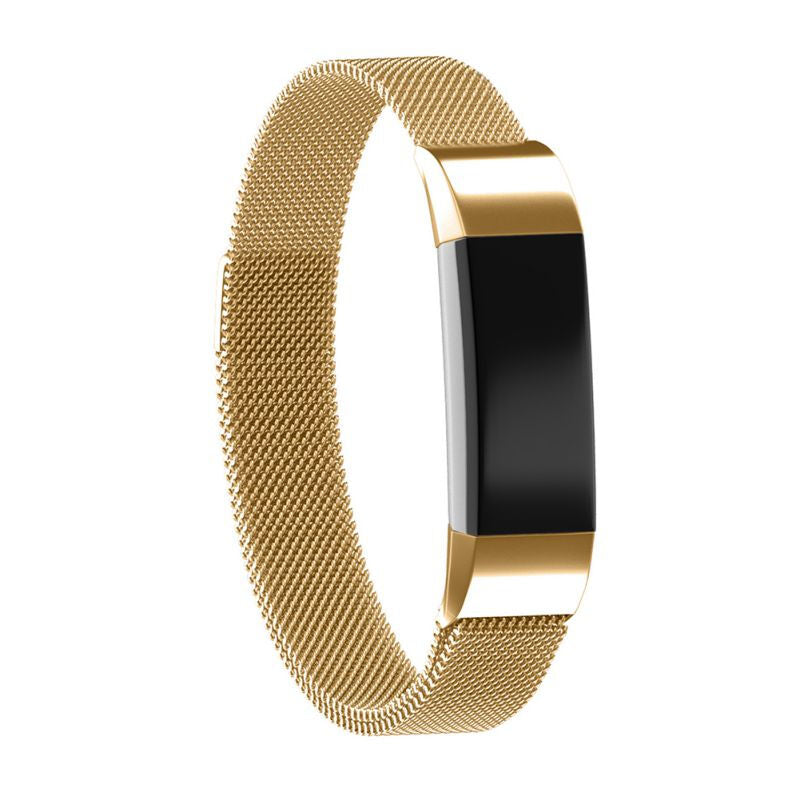 Adjustable Premium Stainless Wristband Strap - Gold