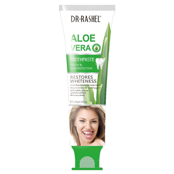 Aloe Plant Herb Whitening Toothpaste - Green