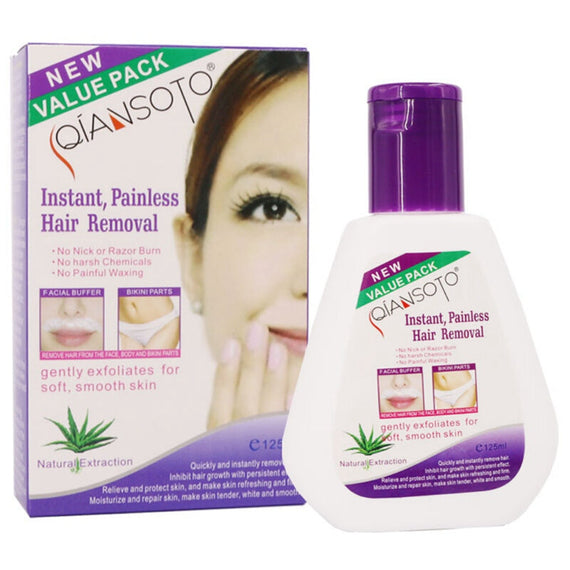 Aloe Vera Gentle Facial Hair Removal Cream - Purple