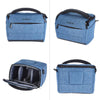 Andoer High Quality DSLR Camera Shoulder Bag - Blue