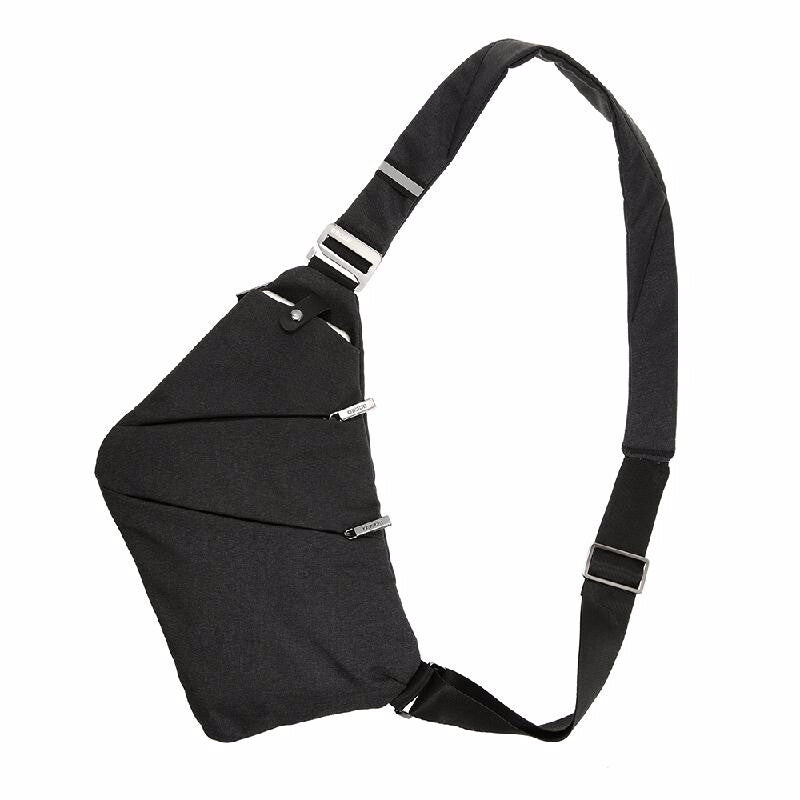 Anti Theft Stylish Lightweight Sling Bag - Black