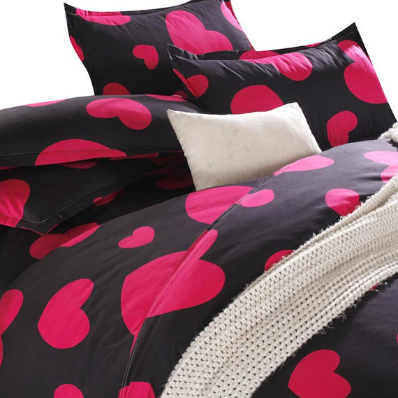 Baolisi Tc Skin Ikea Style Blada Beding Set - Black