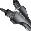 Baseus Quick 3.0 USB Mobile Phone Car Charger - Black